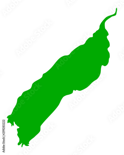 Karte des Albertsees