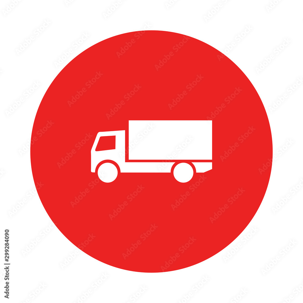 Lastkraftwagen und Kreis Lastkraftwagen und Kreis