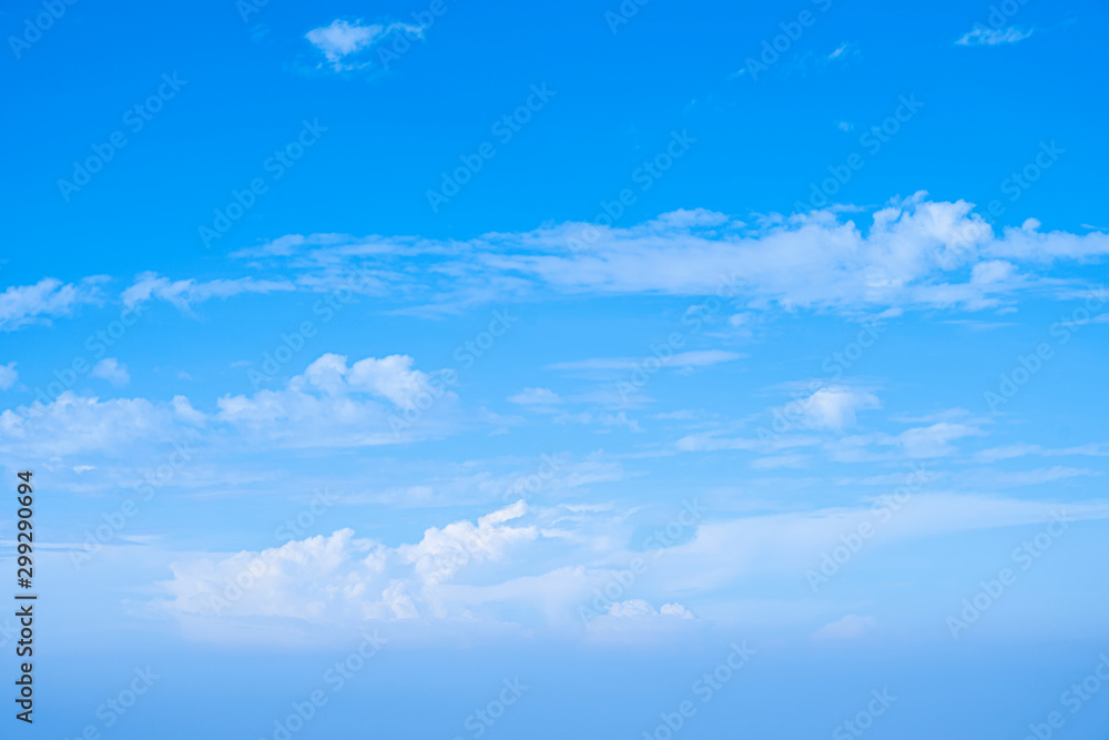 Blue sky background with white clouds. Blue sky background with white clouds.