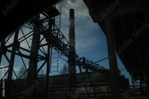 power, construction, electricity, industry, sky, energy, building, industrial, electric, crane, steel, tower, high, electrical, station, wire, site, architecture, factory, structure, voltage, blue, py