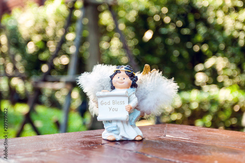 Wallpaper Mural God bless you lawn sculpture dolls. Torontodigital.ca