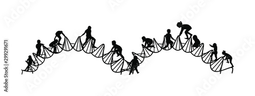 Children playing at playground climber toy in entertainment park vector silhouette. Outdoor activity, friends play fun. Kids climbers. Boys and girls enjoying after school. Active birthday celebration
