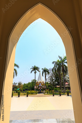 Temple Christian Church in Thailand, Ratchaburi, Thailand. © kowitstockphoto