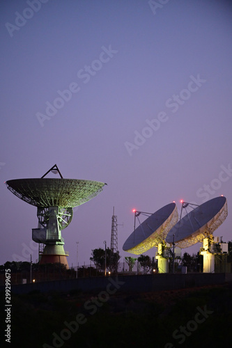 Fototapeta Naklejka Na Ścianę i Meble -  OTC NASA Satellite Earth Station Carnarvon Western Australia