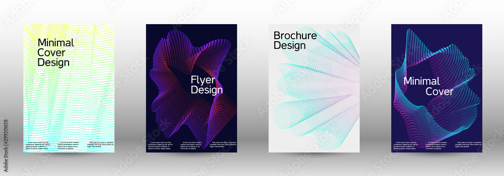Cover design template set Cover design template set