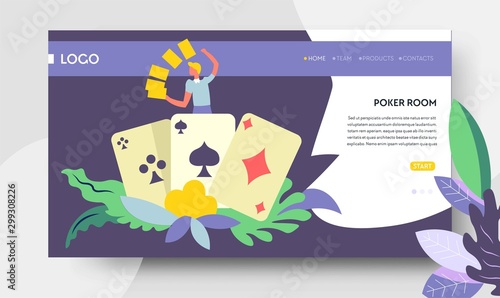 Poker room online web page casino and gambling