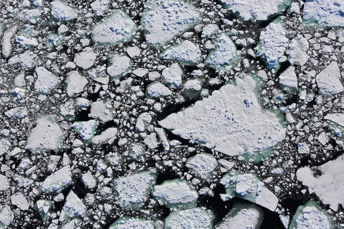 Wallpaper Mural Aerial view of frozen Arctic Ocean Torontodigital.ca