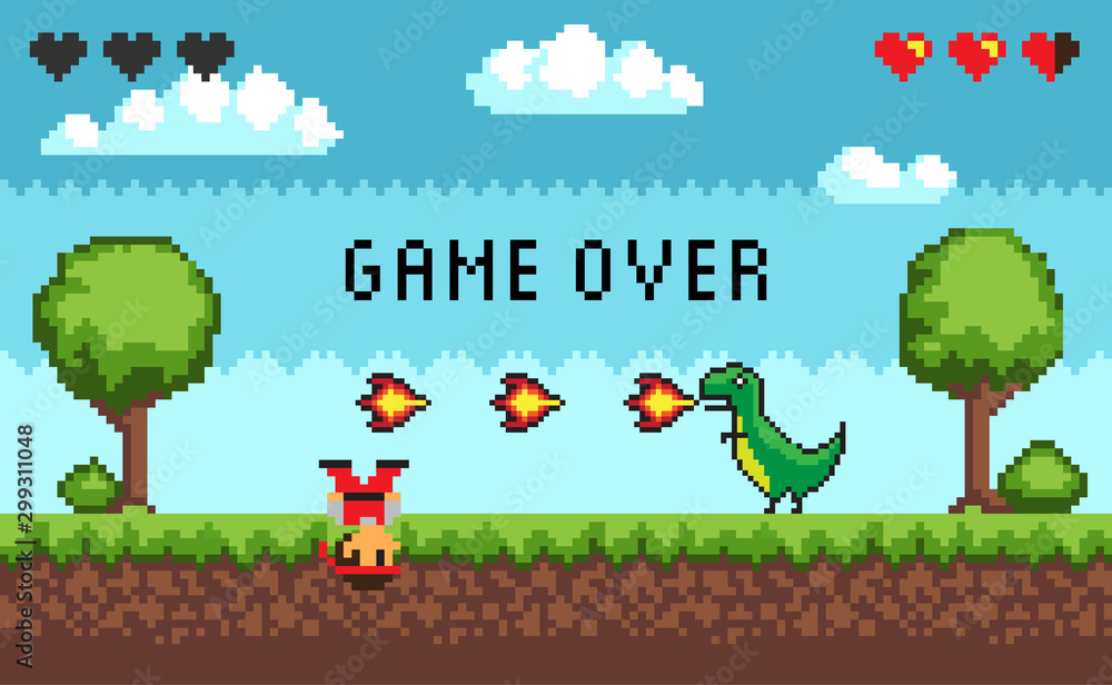 Pixilart - Offline dinosaur game by iicuqtt