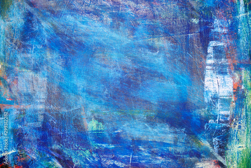 detail of  artistic abstract oil painted background