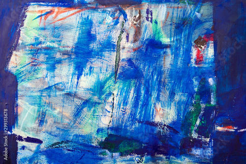 detail of  artistic abstract oil painted background