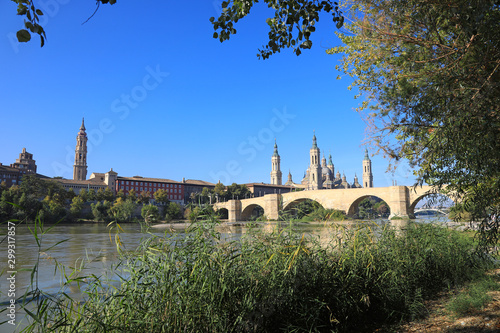 basílica del pilar sobre el rio ebro zaragoza 4M0A9347-as19 photo