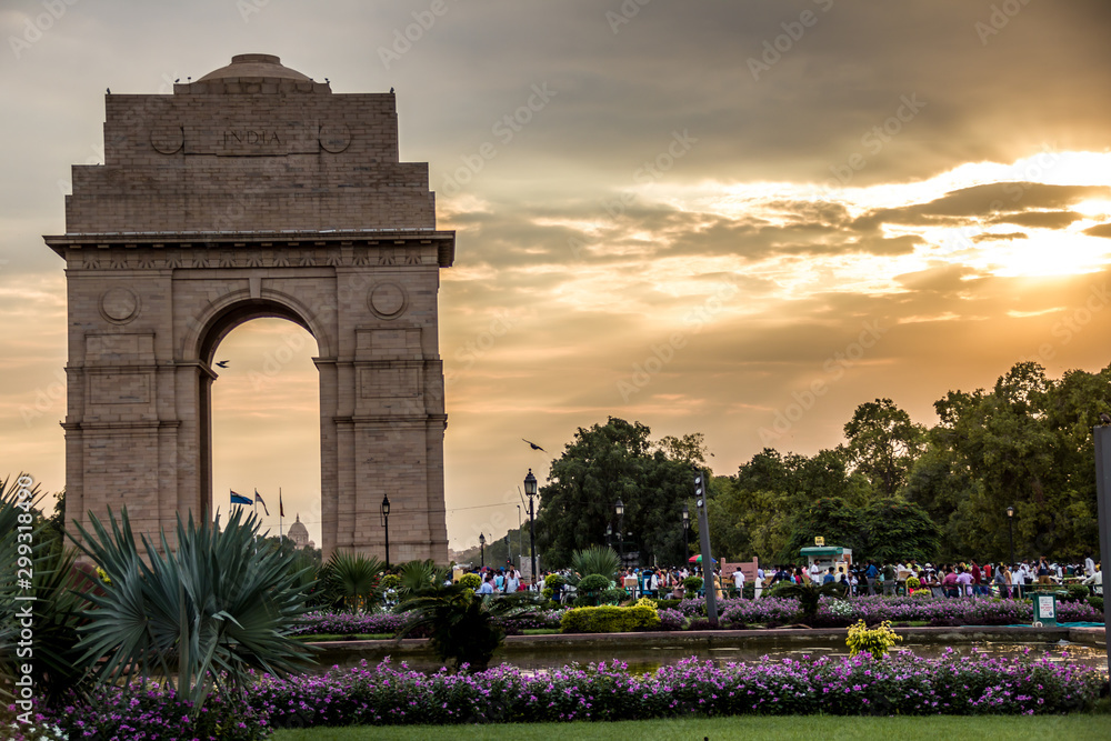 Fototapeta premium India Gate war memorial new delhi