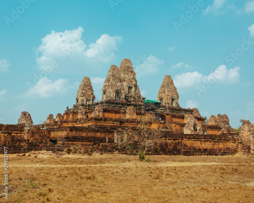 Angkor Wat Temple in Cambodia near Siem Reap city in Asia