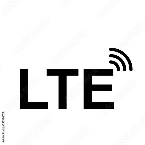 lte network vector icon. - vector