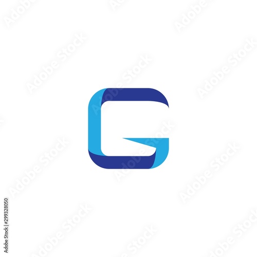 G letter logo template illustration