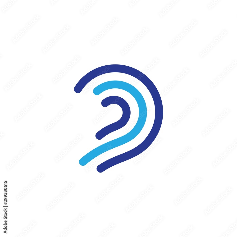 Abstract logo template illustration Abstract logo template illustration