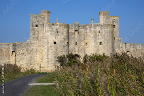The medieval french town of Aigues Mortes in the Camargue