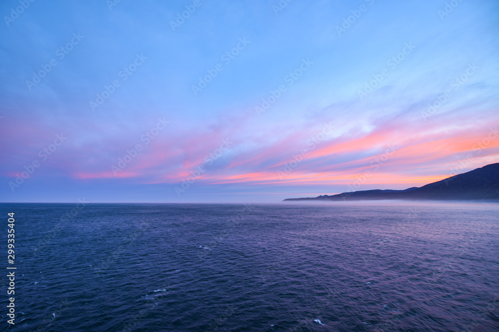 Fototapeta premium New Zealand travel, Auckland and Wellington, Fiords and islands 