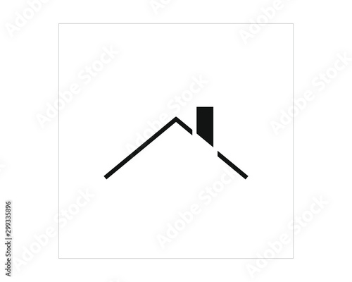 house icon simple icon vector