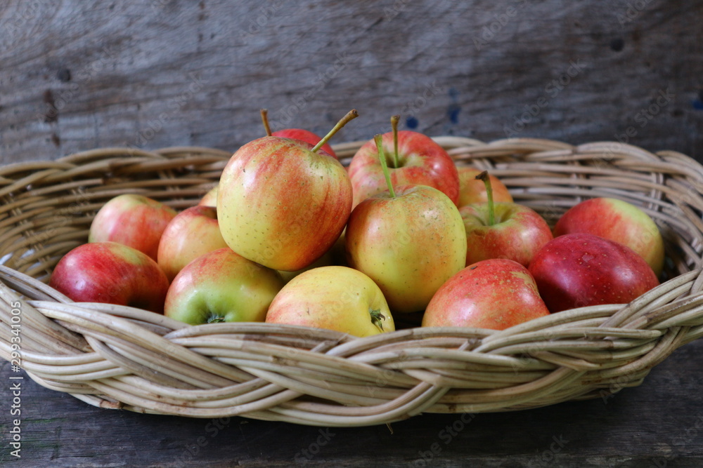 Apples in the basket Apples in the basket