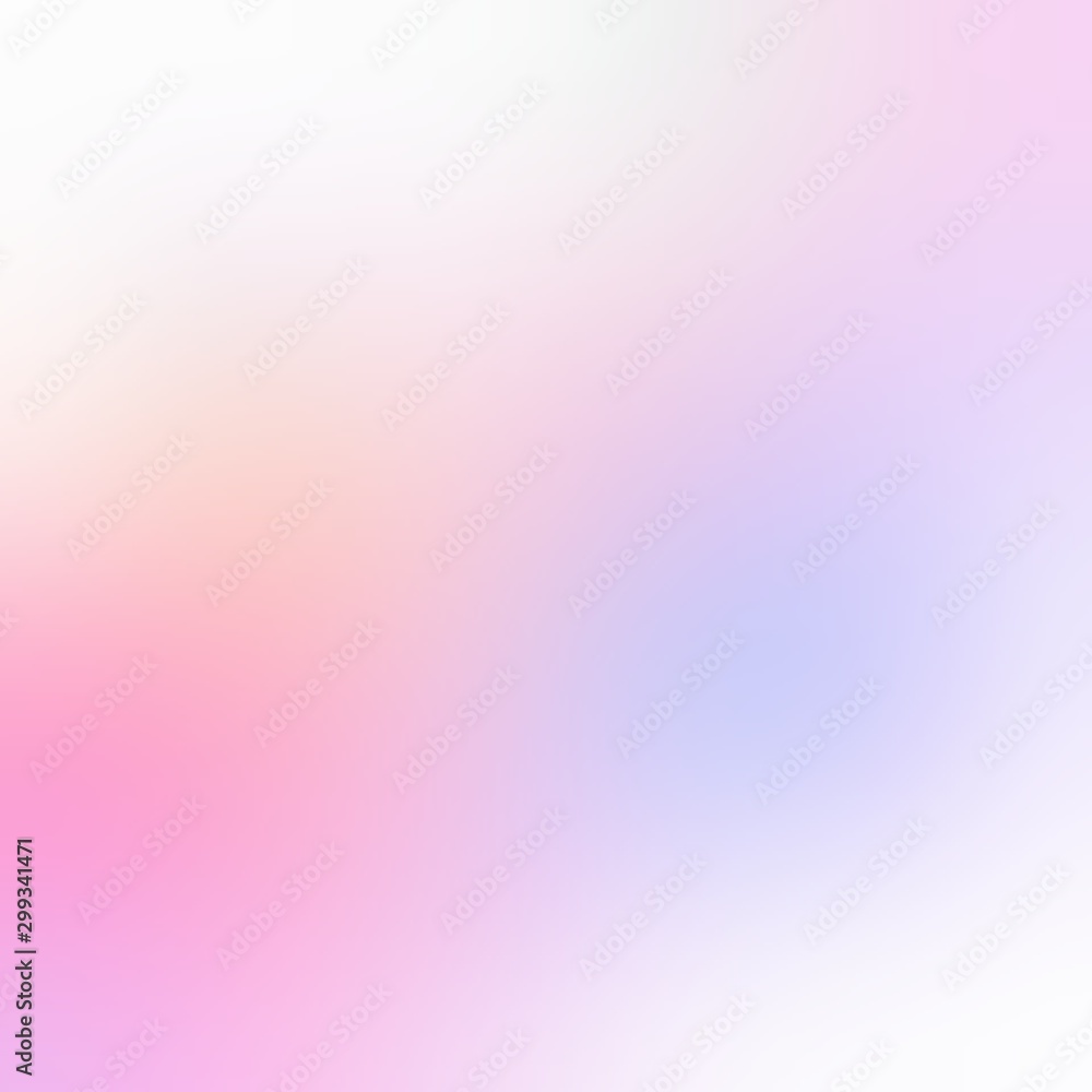 Iridescent colors on white empty background. Pink yellow blue abstract illustration. Pattern soft light blurred texture. Iridescent colors on white empty background. Pink yellow blue abstract illustration. Pattern soft light blurred texture.