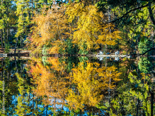 Stock photo of autumn rural landscape