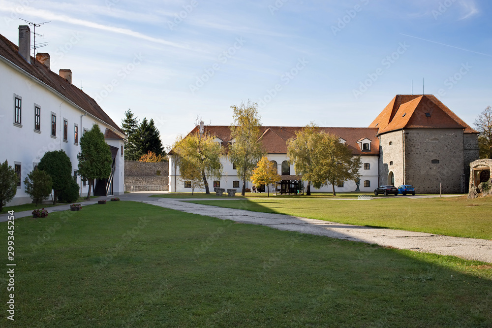 Town of Levice, Historical Building of Tekov Museum, Slovakia. 