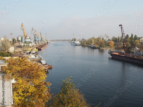  port on the Dnieper river