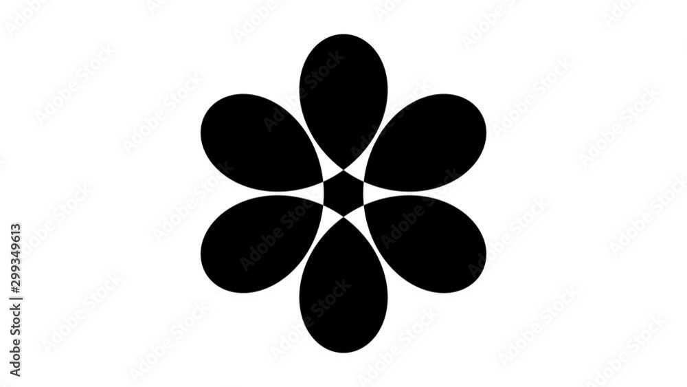 Rounded Hexagon Morph to Cube Floral Geometric Shapes Mask Rounded Hexagon Morph to Cube Floral Geometric Shapes Mask