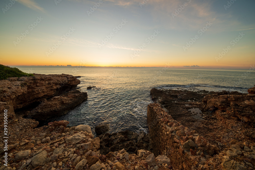 A sunrise in the Sierra de Irta de Alcocebre