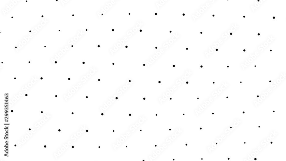 Gently Wobbling Endless Grid of Evenly Space Dots Gently Wobbling Endless Grid of Evenly Space Dots