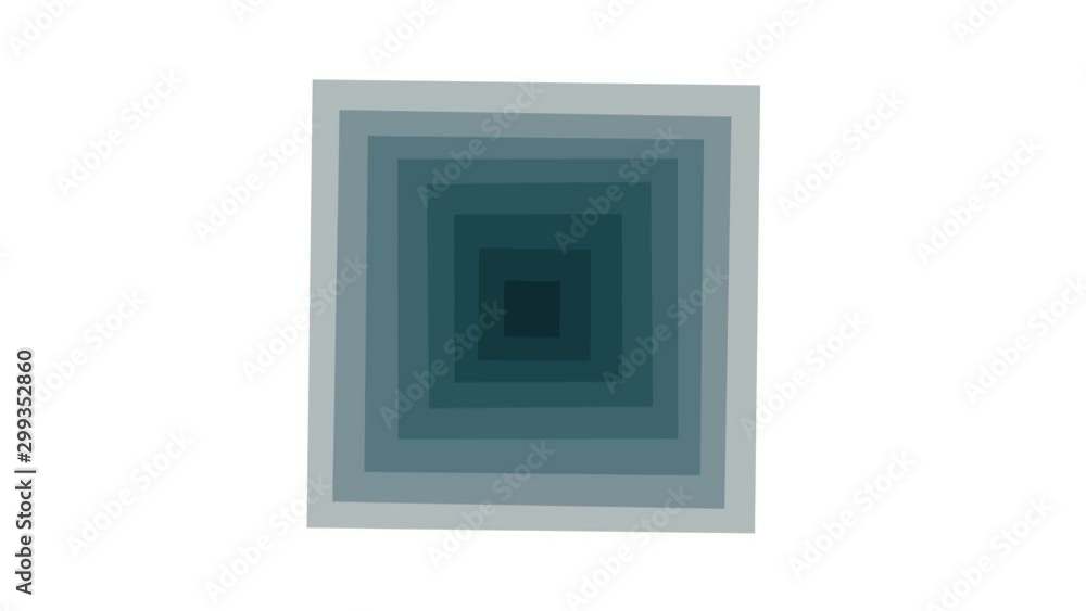 Wiggling Chaotic Boxes Floating Blue Room Noisy Movement Wiggling Chaotic Boxes Floating Blue Room Noisy Movement