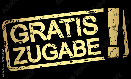 gold stamp free addition (in german)