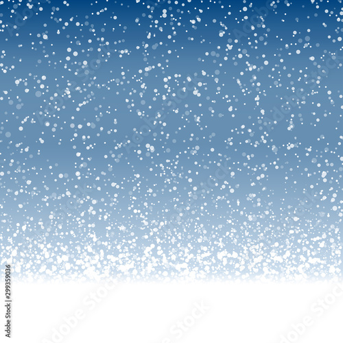 snow flakes on colored background