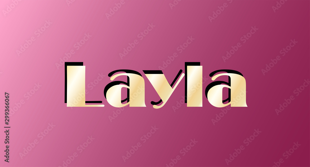 Gold shining name isolated. Happy birthday and Angel Day concept. Vector illustration Gold shining name isolated. Happy birthday and Angel Day concept. Vector illustration