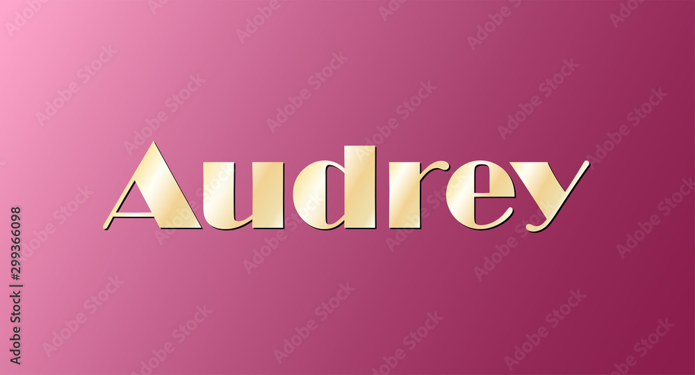 Gold shining name isolated. Happy birthday and Angel Day concept. Vector illustration