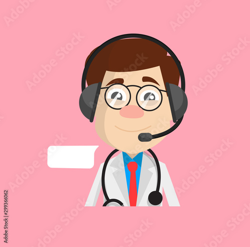 Physician Doctor - Providing a Customer Service