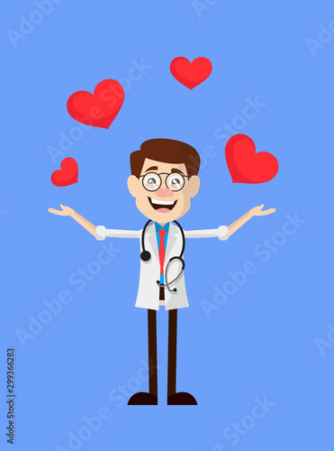 Physician Doctor - Presenting Hearts