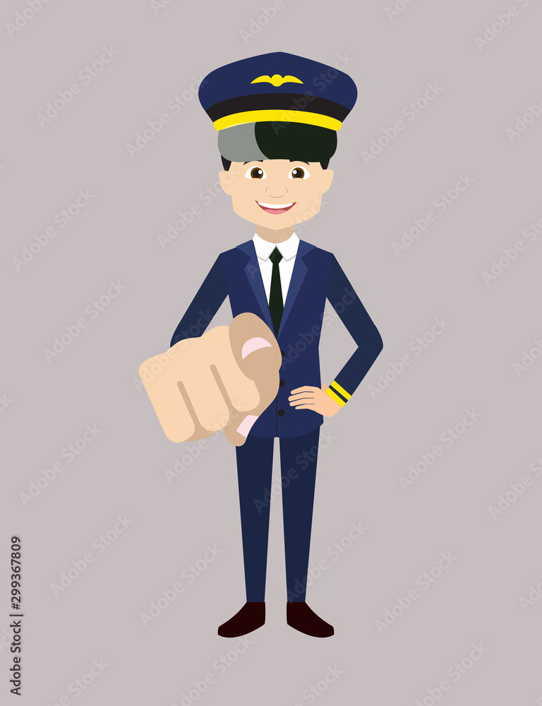 Pilot - Laughing and Pointing