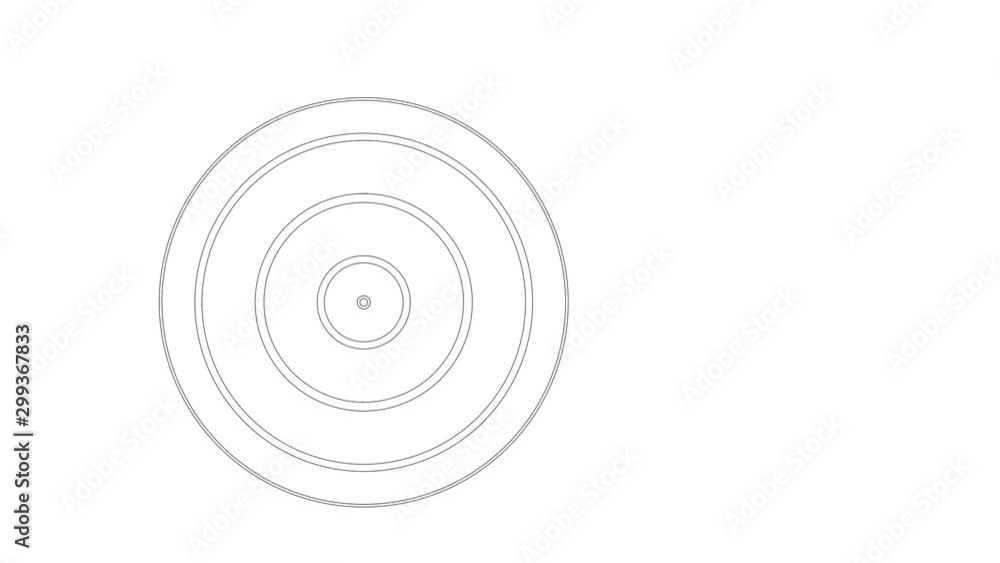 Bouncing Spaced Concentric Rings Knocked Screen Shake Collision Effect Loop Bouncing Spaced Concentric Rings Knocked Screen Shake Collision Effect Loop