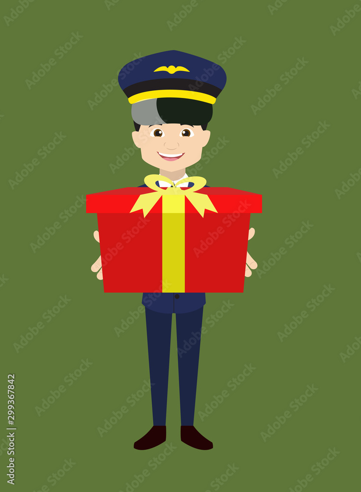 Pilot - Presenting a Gift Box Pilot - Presenting a Gift Box