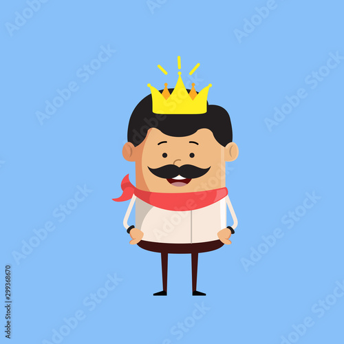 Professional Cute Chef - Wearing a Crown