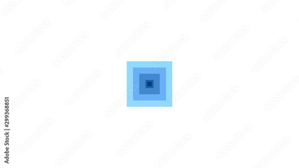 Opening and Closing a Clean Blue Corporate Box Opening and Closing a Clean Blue Corporate Box