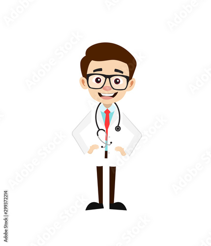 Professional Doctor - in happy mood