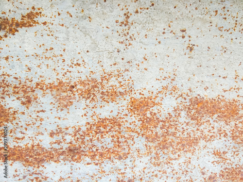 Rusty metal texture background. Metal corroded texture background. Brown old rust metal with cracked paint