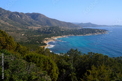 Vista della spiaggia di Porto Sa Ruxi photo