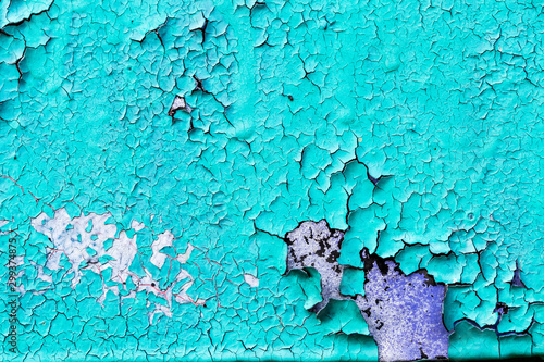 Fotografie Fragment of colored graffiti painted on a stone wall