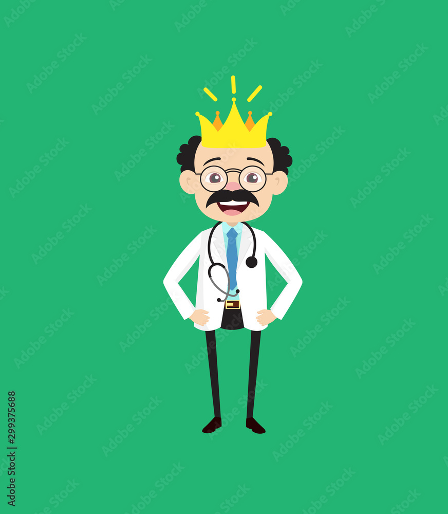 Psychiatrist - Wearing a Crown