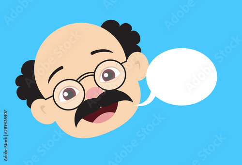 Psychiatrist - with Speech Bubble