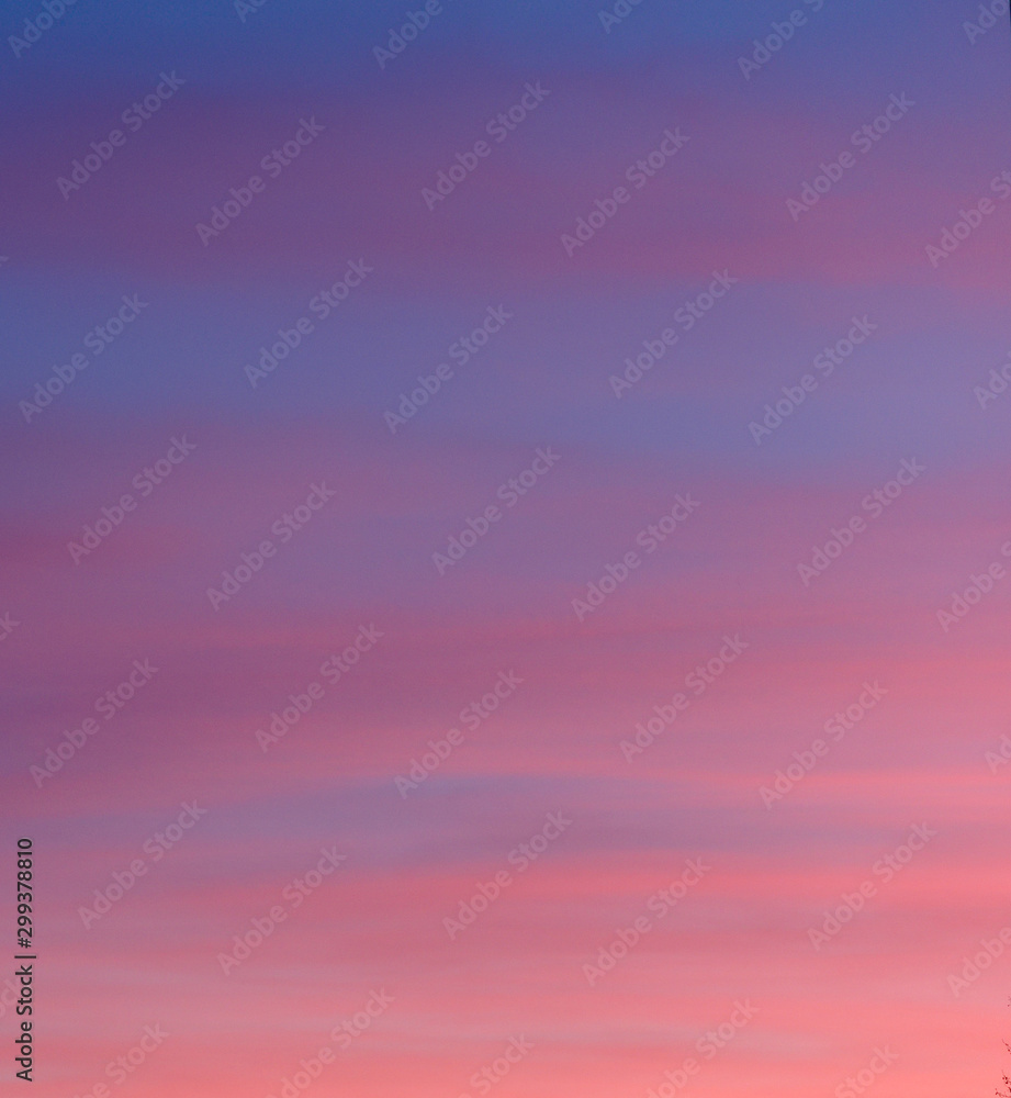 Abstract colorful background. Sunset sky, with gradient transitions from pale pink to purple Abstract colorful background. Sunset sky, with gradient transitions from pale pink to purple